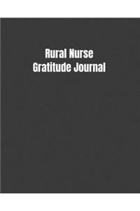 Rural Nurse Gratitude Journal