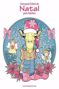 Livro para Colorir de Natal para Adultos