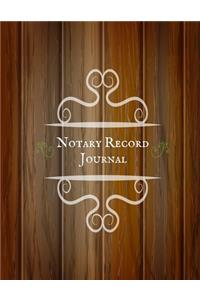 Notary Record Journal
