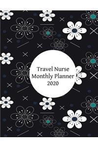 Travel Nurse Monthly Planner