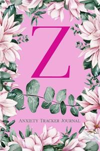 Z Anxiety Tracker Journal