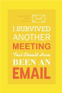 I Survived Another Meeting That Should Have Been An Email