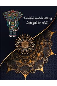 Beautiful Mandala Coloring Books Gift For Adults