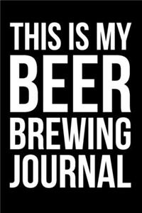 This Is My Beer Brewing Journal