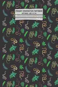 Snakes Primary Composition Notebook