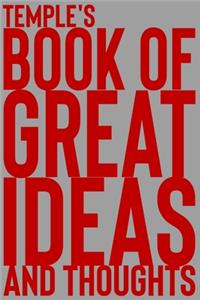 Temple's Book of Great Ideas and Thoughts