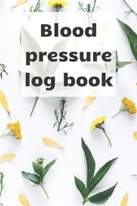 Blood Pressure Log Book