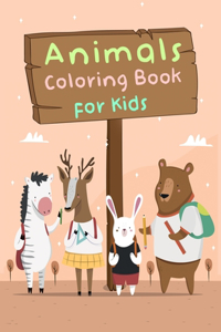 Animal Coloring Book for Kids