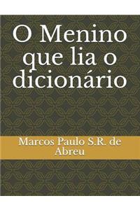 O Menino que lia o dicionário