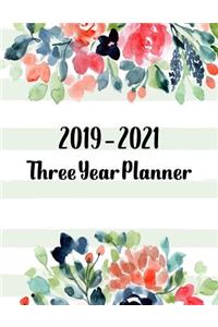 2019-2021 Three Year Planner