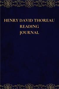 Henry David Thoreau Reading Journal