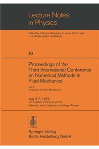 Proceedings of the Third International Conference on Numerical Methods in Fluid Mechanics