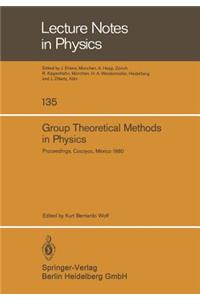 Group Theoretical Methods in Physics