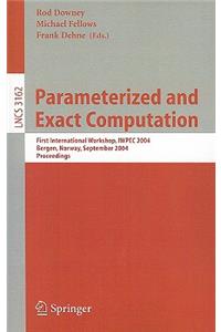Parameterized and Exact Computation