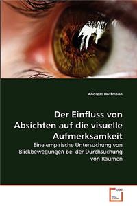 Einfluss von Absichten auf die visuelle Aufmerksamkeit