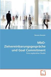 MbO-Zielvereinbarungsgespräche und Goal Commitment