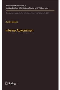 Interne Abkommen