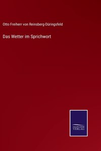 Wetter im Sprichwort