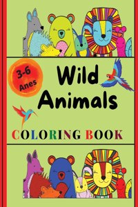 Wilde Animals Coloring Book