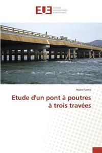 Etude d'un pont à poutres à trois travées