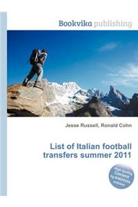 List of Italian Football Transfers Summer 2011
