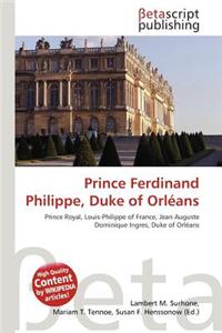 Prince Ferdinand Philippe, Duke of Orleans