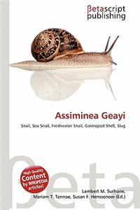Assiminea Geayi