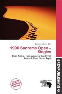 1990 Sanremo Open - Singles