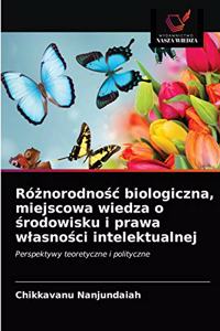 Róznorodnosc biologiczna, miejscowa wiedza o srodowisku i prawa wlasnosci intelektualnej