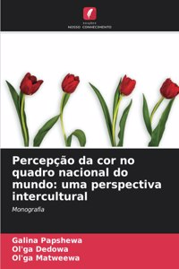 Percepção da cor no quadro nacional do mundo