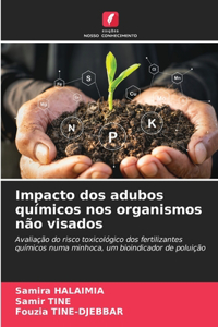 Impacto dos adubos químicos nos organismos não visados