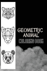 Geometric Animal Coloring Book