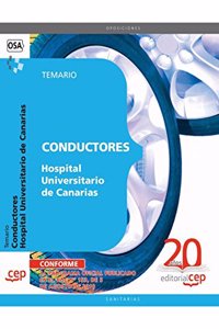 Conductores Hospital Universitario de Canarias. Temario
