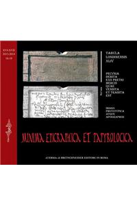 Minima Epigraphica Et Papyrologica XVI-XVII (2013-2014) Fasc. 18-19