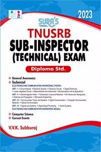 SURA`S TNUSRB Sub-Inspector(SI) Technical Exam Book (Diploma Std) in English Medium - Latest Updated Edition 2023