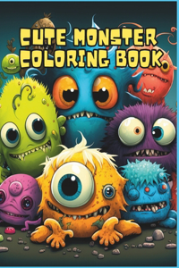 Cute Monster Coloring Book