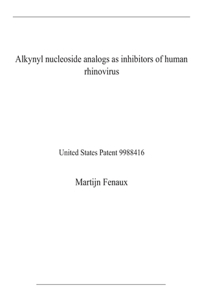Alkynyl nucleoside analogs as inhibitors of human rhinovirus