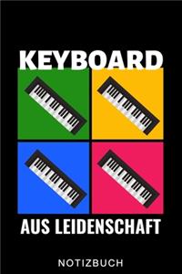 Keyboard Aus Leidenschaft Notizbuch