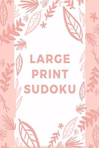 Large Print Sudoku