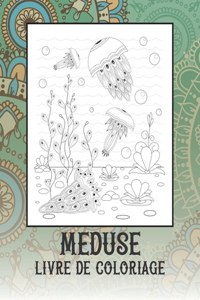 Méduse - Livre de coloriage