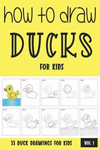 How to Draw Ducks for Kids