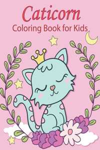 Caticorn Coloring Book for Kids