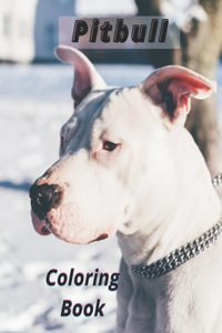 Pitbull Coloring Book