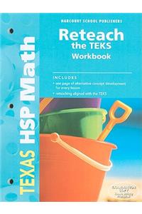 Texas HSP Math Reteach the TEKS: Grade 1