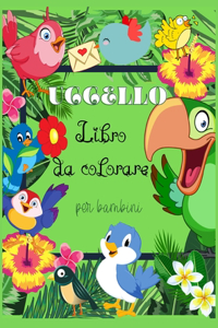 Uccello Libro da colorare per bambini