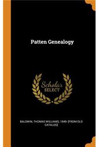Patten Genealogy