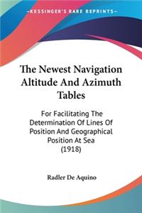 Newest Navigation Altitude And Azimuth Tables