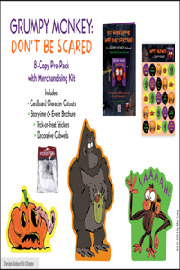 Grumpy Monkey Don't Be Scared 8-Copy Pre-pack with Merchandising Kit
