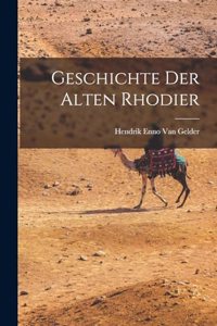 Geschichte Der Alten Rhodier