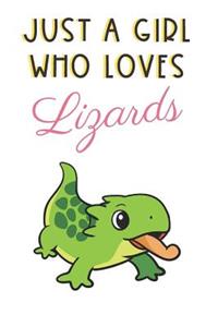 Just A Girl Who Loves Lizards